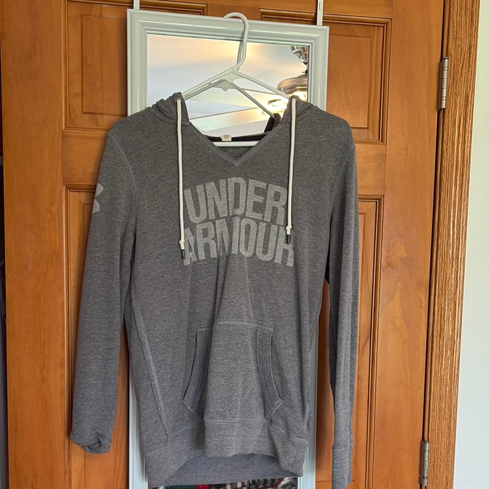 Under Armour Gray V-Neck Sweater
